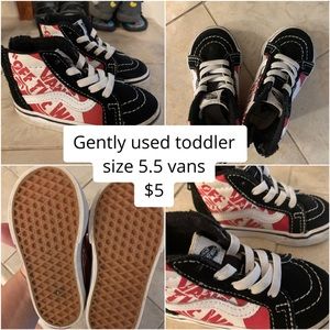 Toddler Vans Size 5.5